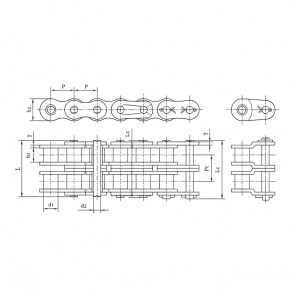 Rollenkette 24B-2