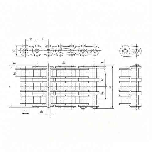 Rollenkette 05B-3