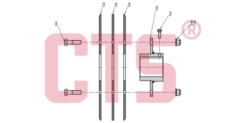 Segmental Sprocket Drawing