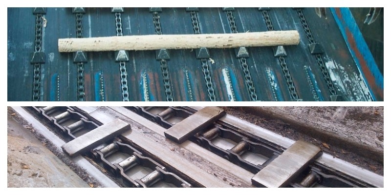 Welded Steel Mill Chain Application