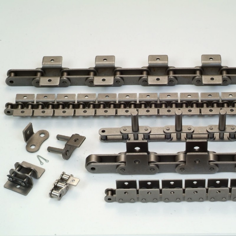 Conveyor Chain Types: Roller, Double Pitch, Hollow Pin, Attachment