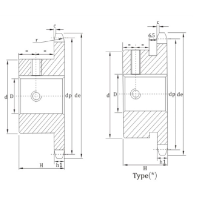 Stainless Steel Durable Finished Bore Sprockets 11BS chain sprockets for Manufacturing from China