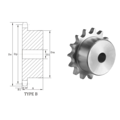 Reliable Standard Stock Sprockets(NK) 180B Chain Sprockets