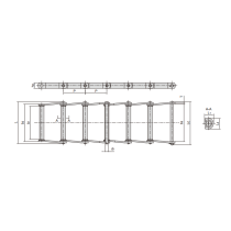 WD110 Chain - Welded Steel Drag Chain 6