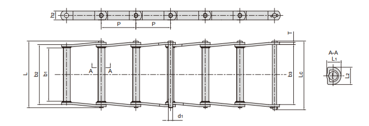 WD110 Chain - Welded Steel Drag Chain 6