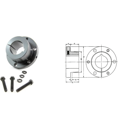 QD Bushing| E | High Quality Carbon Steel Durable QD Bushing JA-S China manufacturer high precision components