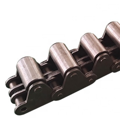 Conveyor roller chain- C2040-1LTR-C2100-1LTRF2 Double pitch conveyor chains with top rollers Dimensions