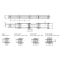 Conveyor roller chain- FV90 Conveyor chains (FV series) Dimensions