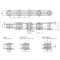 Conveyor roller chain- ZC21 Hollow pin conveyor chains (ZC series) Dimensions