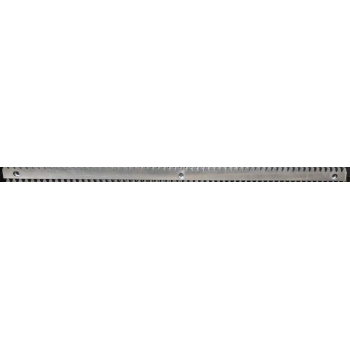 Gear Rack M8 60*40 1508, With 3*10.5mm holes, without teeth hardening