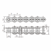 ANSI #80H Heavy Duty Cottered Roller Chain