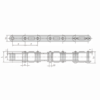 CA960 Roller Chain | CA960 Agricultural Chain