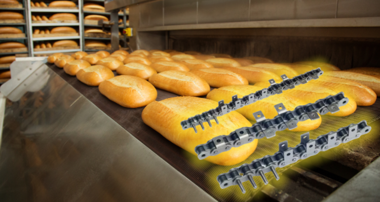 Bakery Conveyor Chain Application