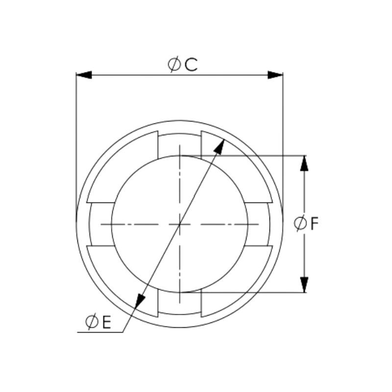 NM Couplings Profile Dimensions Chart