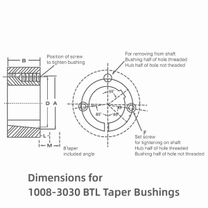 3020 Taper Lock Bushing