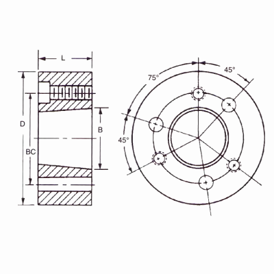 H-SDS QD Weld-On-Hubs