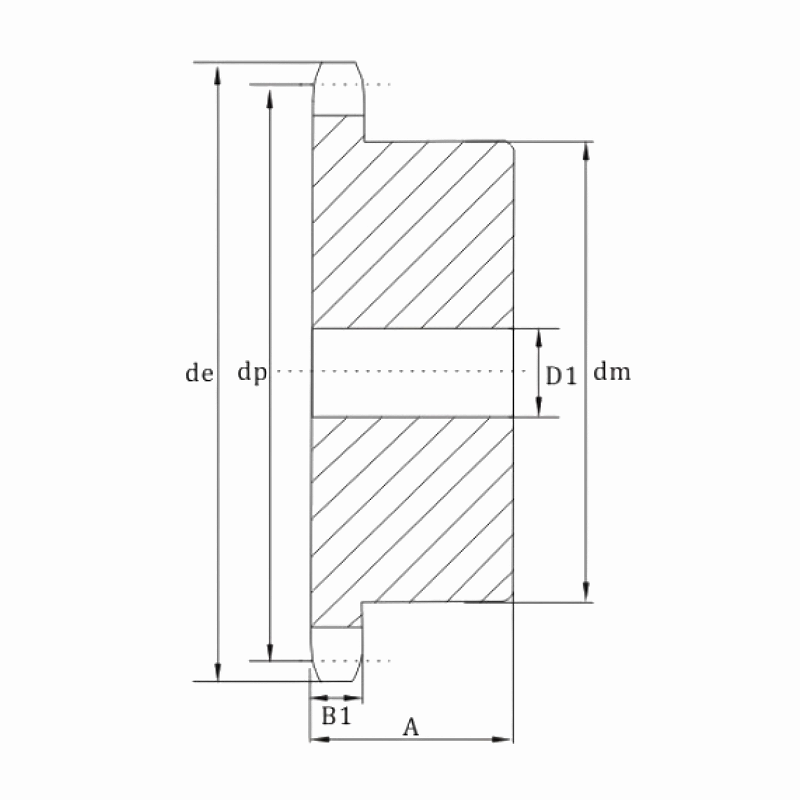 Single Strand Chain Sprockets