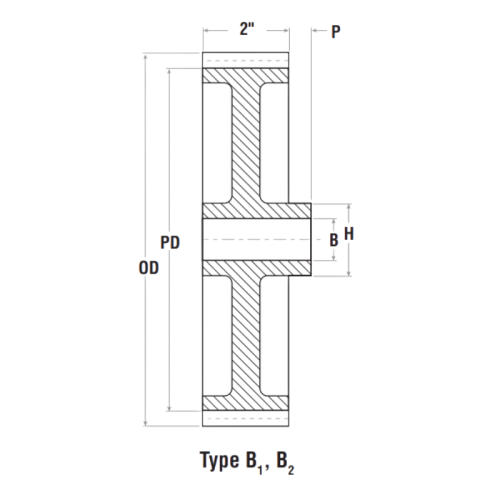 3DP Imperial Steel Spur Gear