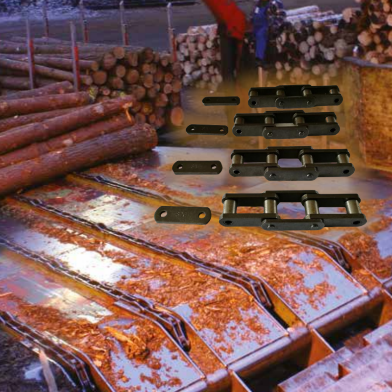 81X Chain | Durable Lumber Conveyor Chain