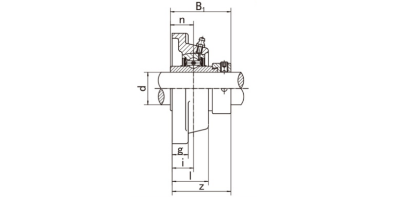 HCF200 Square Flanged Units Dimensions