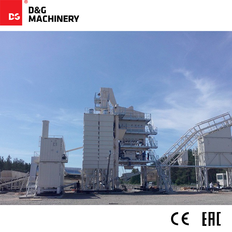 Asphalt batch mix plants D&G Machinery DGC China supplier