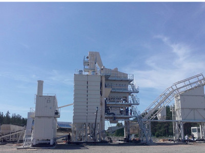 تاريخ الخرسانة الإسفلتية