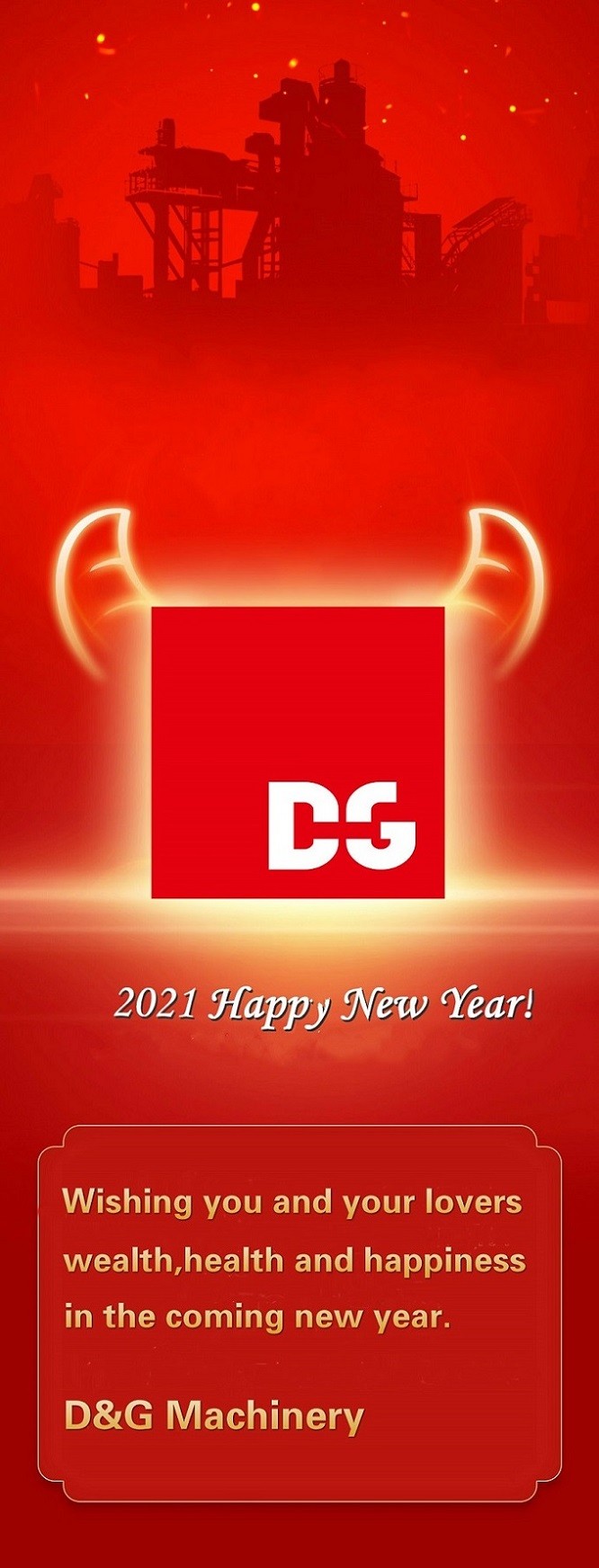 D&G Machinery happy new year