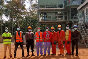 D&G Machinery 125T/H Asphalt Mixing Plant In Liberia