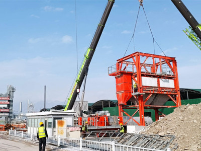 تم تقديم D&G Asphalt Plant DG4000D في مدينة Qinghai