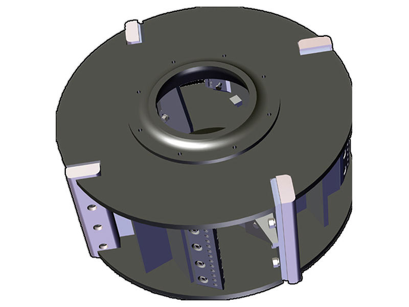 Mesin D&G mesin pembuat pasir China Deep Cavity Type Rotor