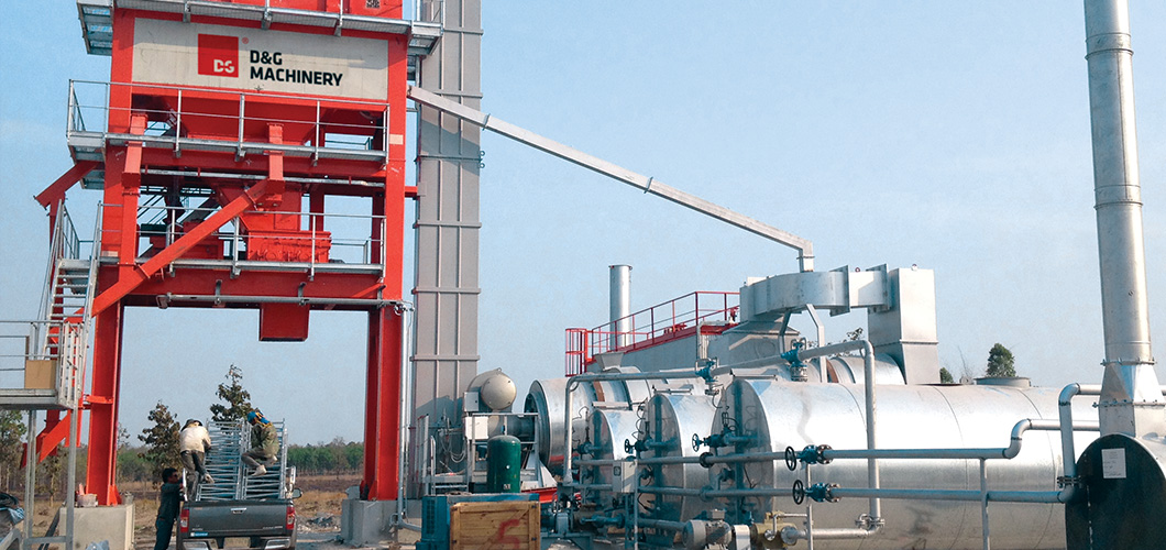 Asphalt Plant Project Cases in Thailand | D&G Asphalt Mixing Plant