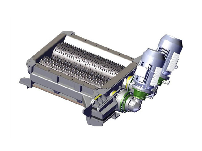 RAP crushing & screening equipment Tooth-roller Shredder China supplier