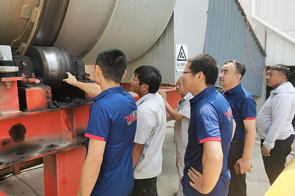 DG Reach Service D&G Machineryall-round services to customer's asphalt mixing equipment