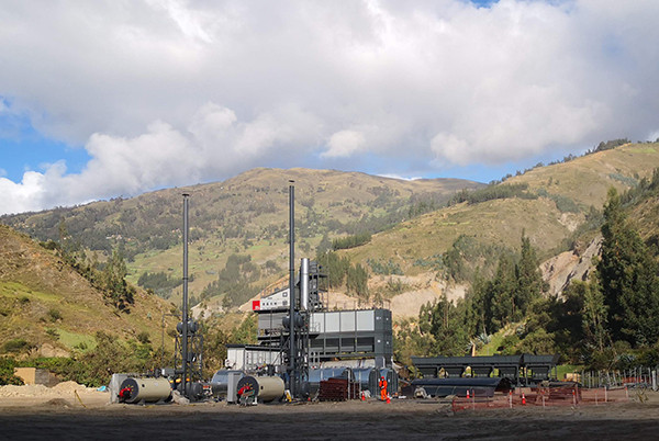 D&G Machinery DG2000PM Asphalt Mixing Plant in Peru