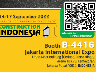 ستعرض D&G Machinery في معرض Construction Indonesia & Concrete جنوب شرق آسيا 2022 قريبًا