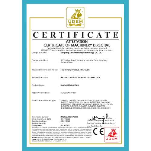 Bersertifikat CE
