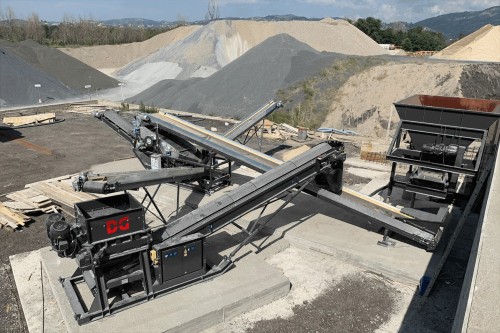 RAP Asphalt Crusher & Screener