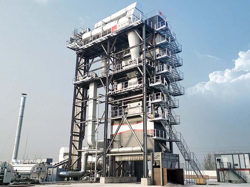 DGXR asphalt batch mix plants mixing tower