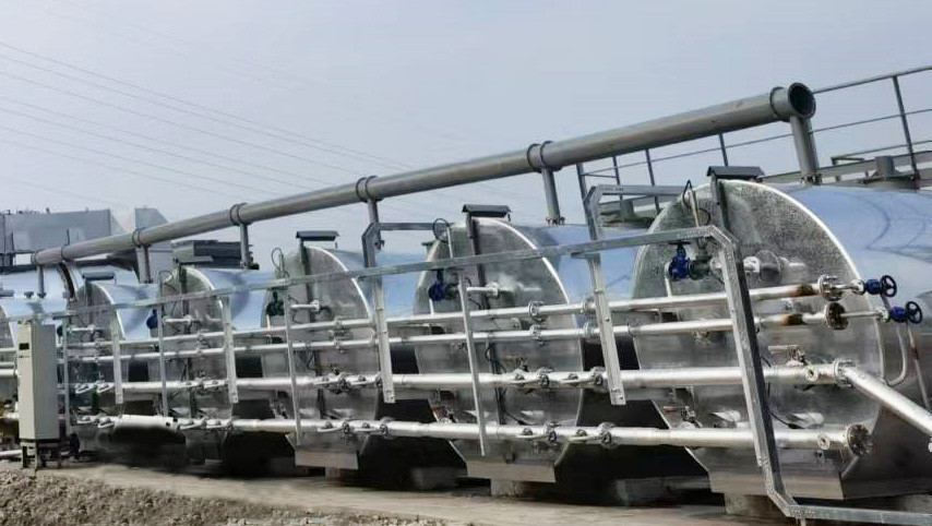DGX Asphalt Mixing Plant bitumen tanks