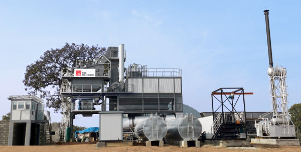 Stationary Asphalt Batch Plant Application