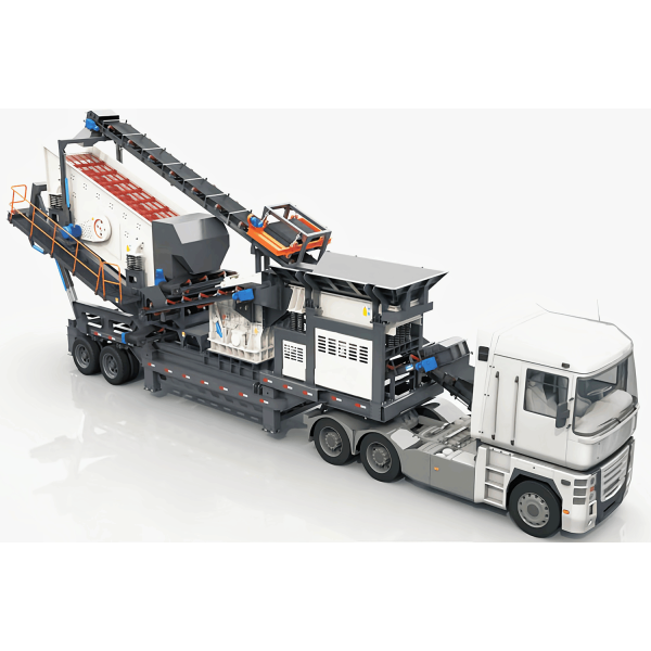 Tire-type Mobile Crushing Plant