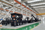 Tire-type Mobile Crushing Plant