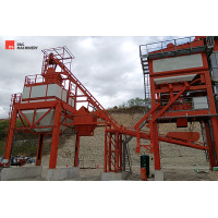Mesin D&G Pabrik Pencampur Aspal 123T/H Di Fiji, Oseania