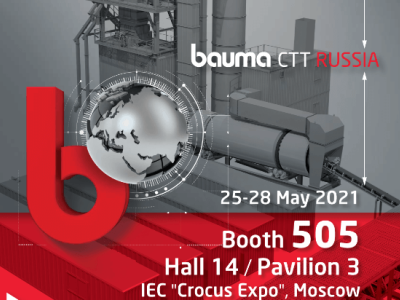 عرض ماكينات D&G مرة أخرى في معرض Bauma CTT في روسيا