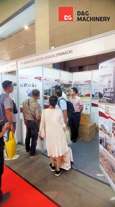 D&G Machinery Shines at Indonesia Exhibition