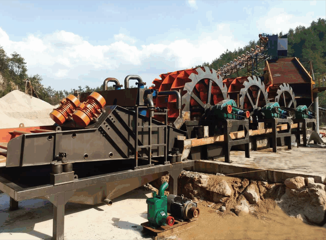 Integrated Sand Washing & Recycling Machine – LXSHS D&G Machinery manufacturer China 