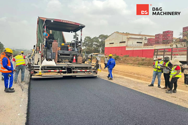 Asphalt mixture pavement Africa D&G Machinery