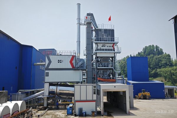 The Fascinating Story of DGX4000i Asphalt Mixing Plant in Sichuan, China