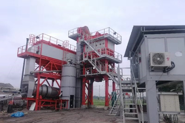 PMA105 asphalt plant is running in Bangladesh