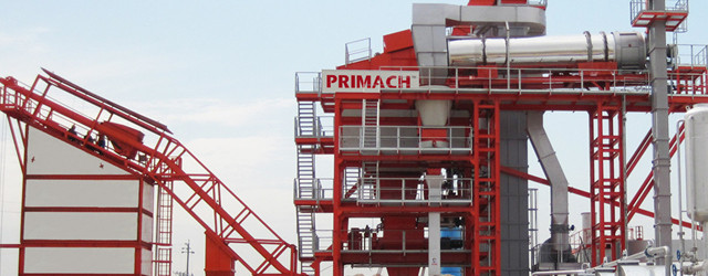 Development and production of asphalt mixing plant